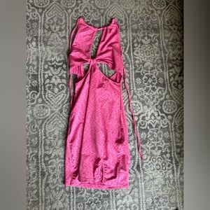HOT PINK MINIDRESS